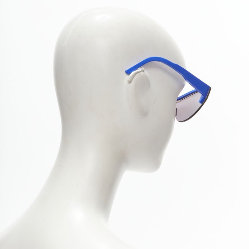 Balenciaga Reflective Temple Glasses - 5