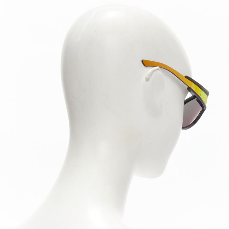 Balenciaga Wrap Shield Sunglasses - Side view