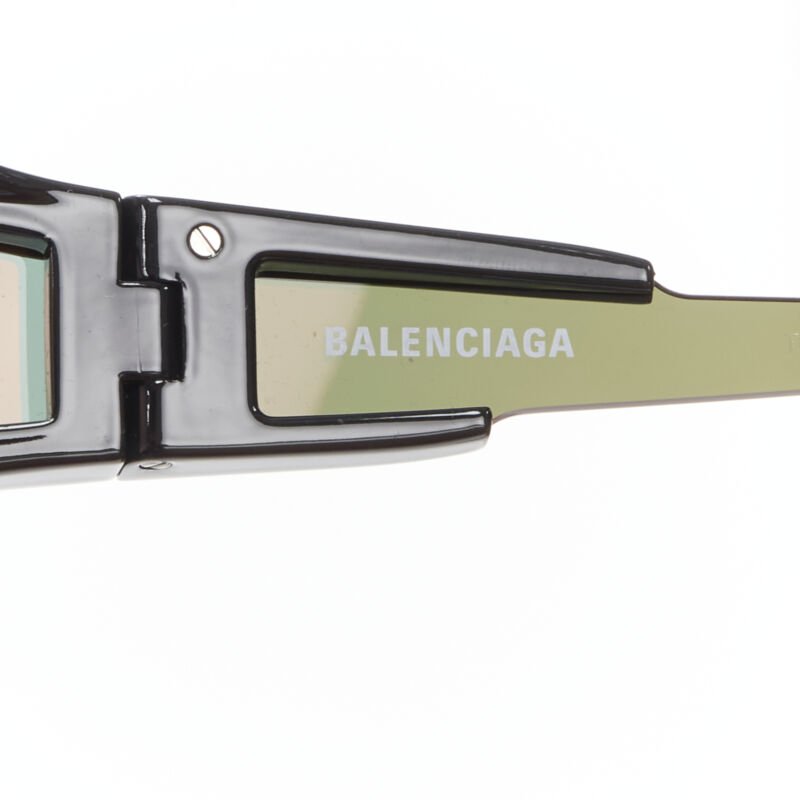 Balenciaga Wrap Shield Sunglasses - Detail 1