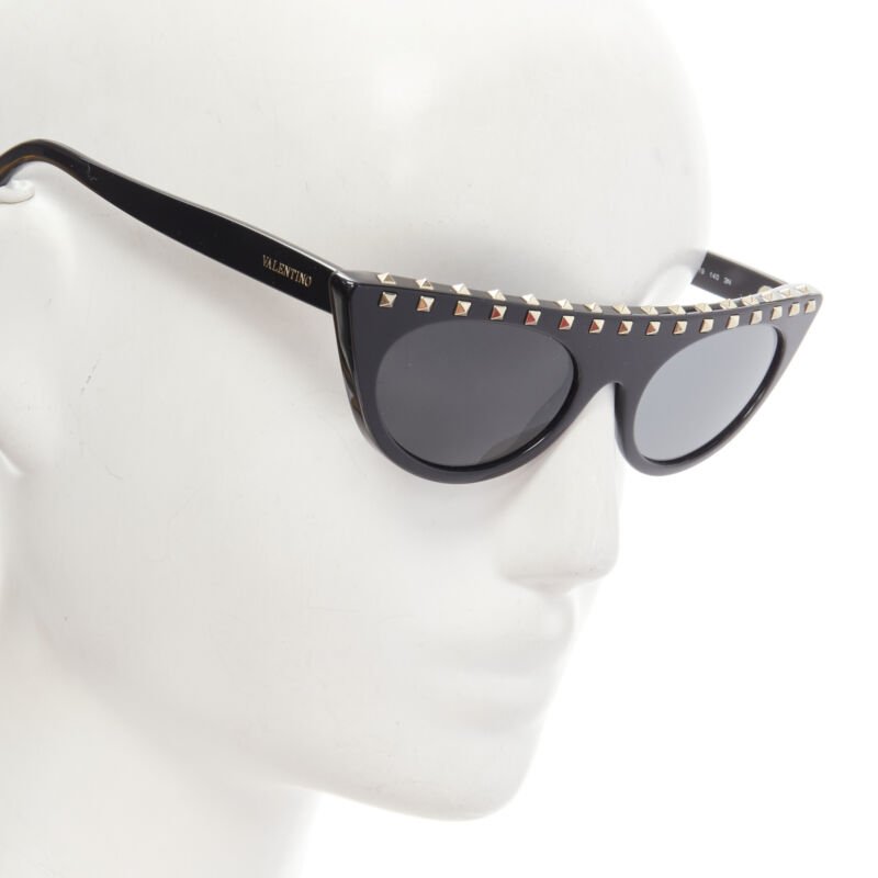 Valentino Garavani Studded Cateye Glasses - Back view