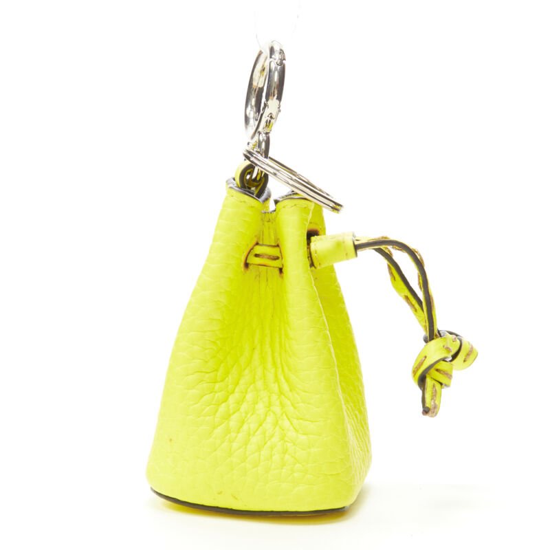 Fendi Bucket Bag Charm - Back view
