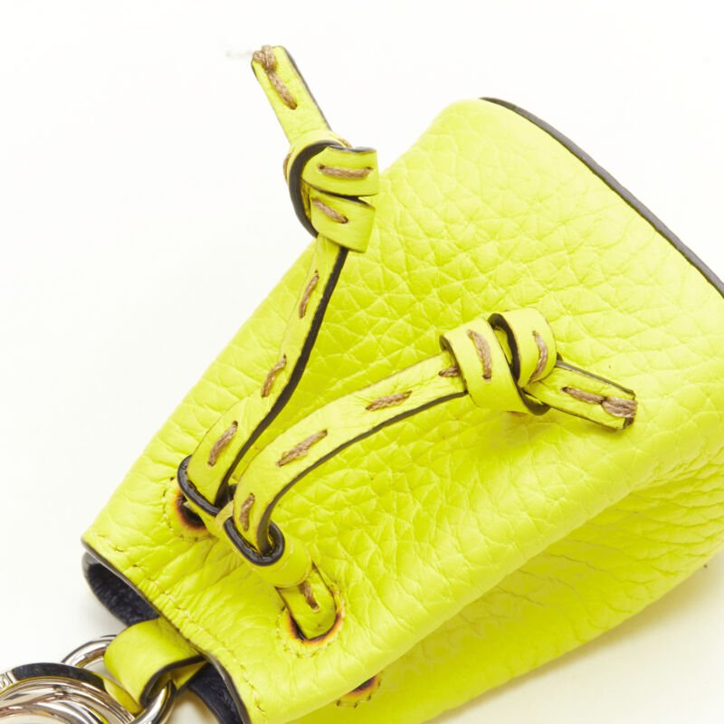 Fendi Bucket Bag Charm - Side view