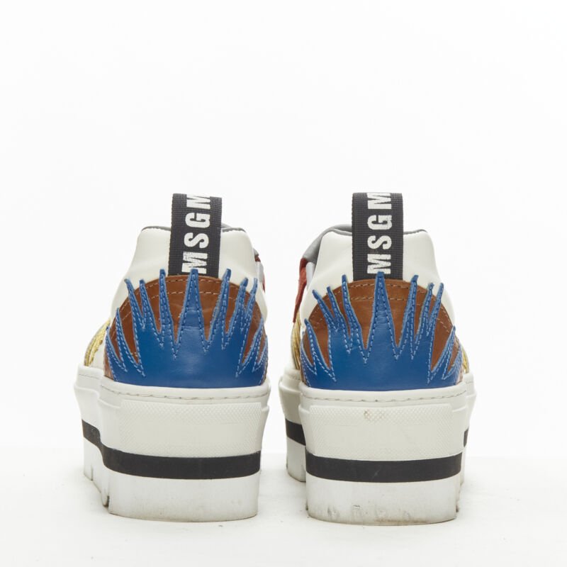 Msgm Patchwork Sneakers - Detail 1