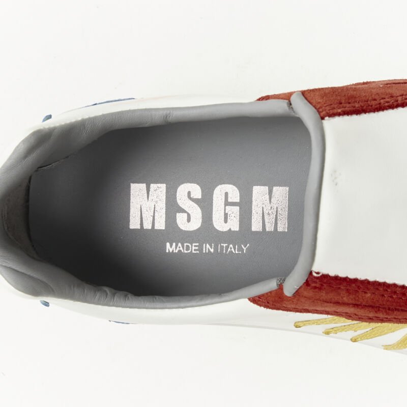 Msgm Patchwork Sneakers - Image 11