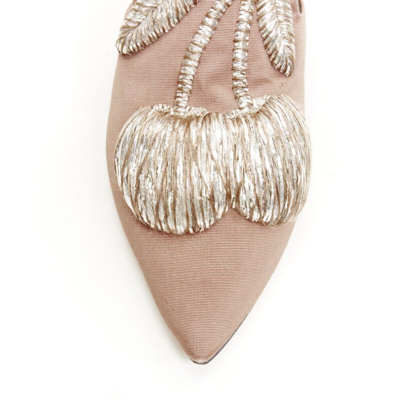 Sanayi 313 Crystal Suede slippers - Detail 1