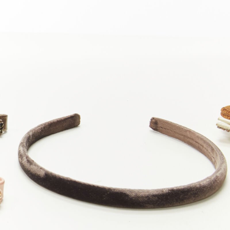 Alexandre De Paris Velvet Bow Hair Tie - Detail 1