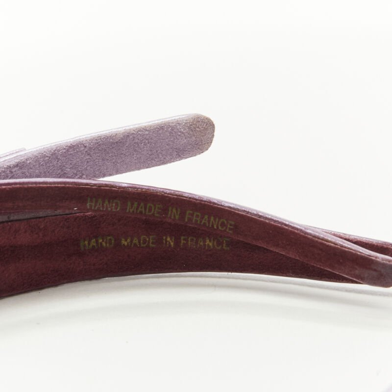 Unsigned / متعددة Purple Crystal Hair Tie - Detail 2