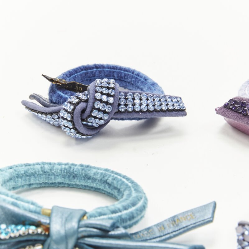 Unsigned / متعددة Purple Blue Bow Tie - Detail 1