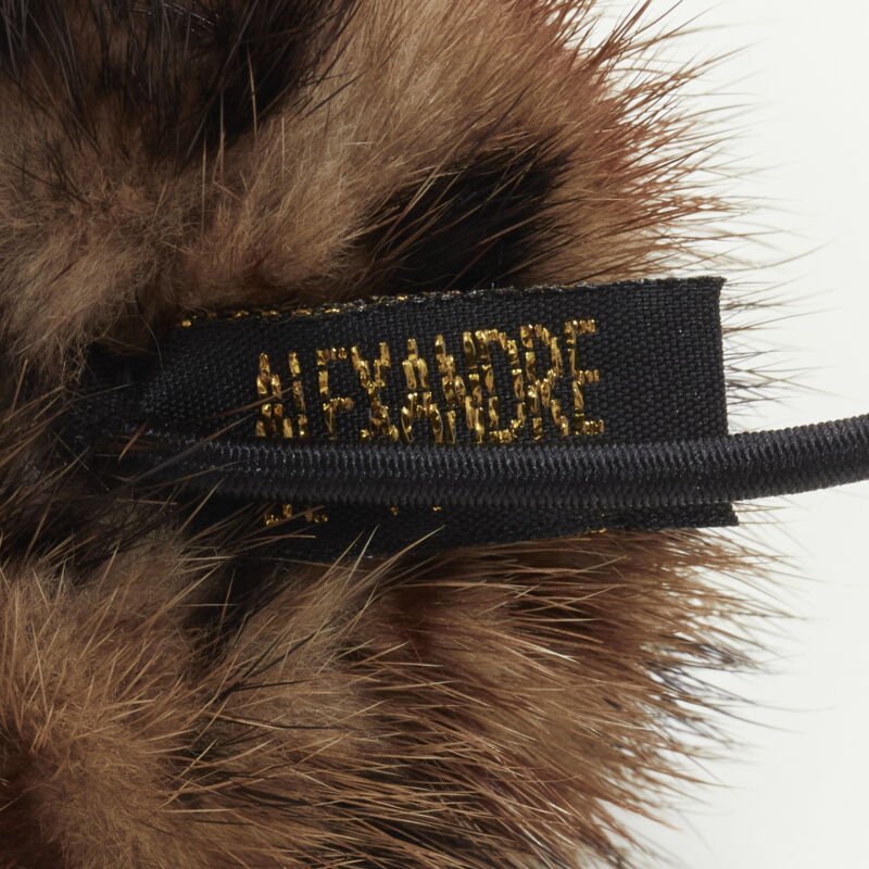 Unsigned / متعددة Rose Fur Hair Tie - Image 10