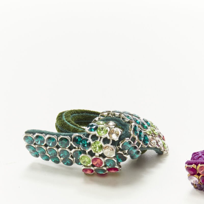 Unsigned / متعددة Rhinestone Knot Tie - Image 6