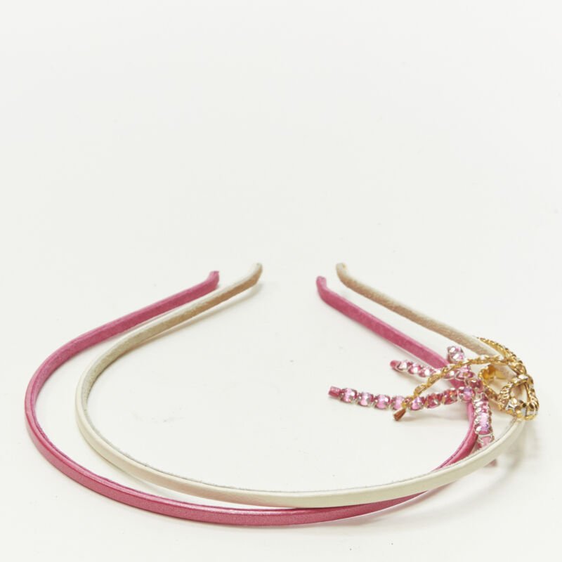 Unsigned / متعددة Ribbon Bow Headband - Image 6