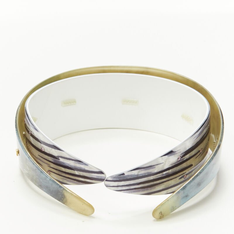 Unsigned / متعددة Marble Acrylic Band - 4