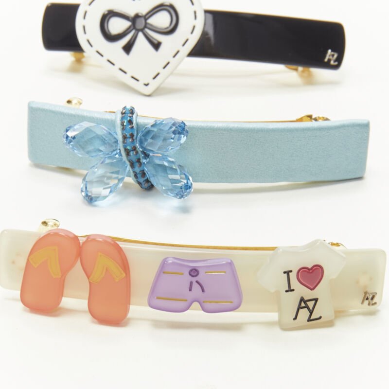 Unsigned / متعددة Butterfly Hair Clip - 4