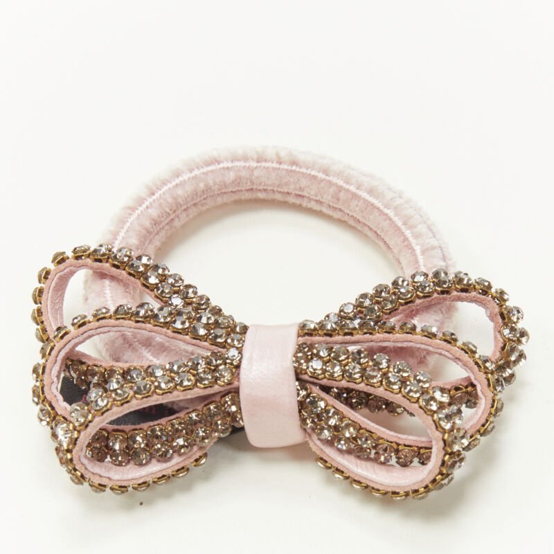 Unsigned / متعددة Crystal Rose Bow Tie - Image 6