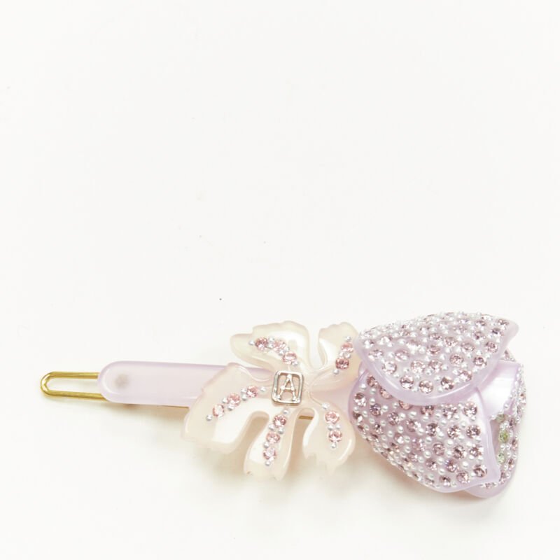 Unsigned / متعددة Crystal Rose Bow Tie - 4