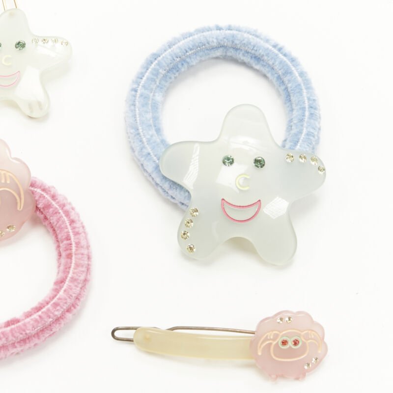 Unsigned / متعددة Star Hair Clips - 4