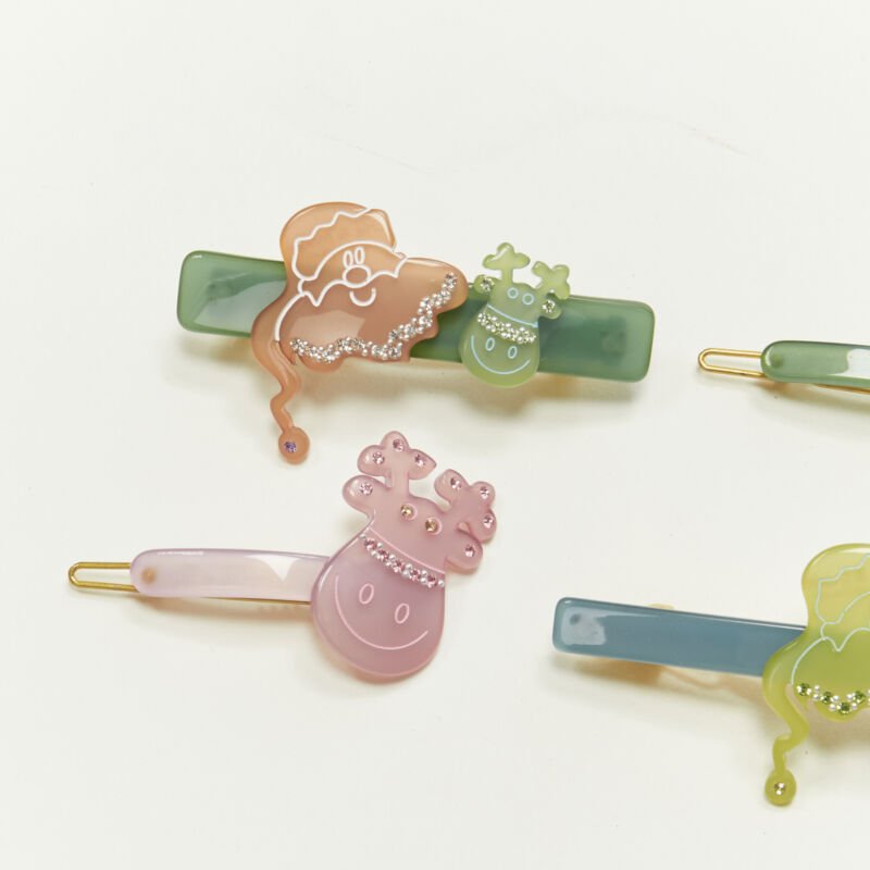 Unsigned / متعددة Santa Hair Clips - Image 6