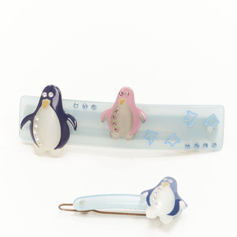 Unsigned / متعددة Penguin Hair Clips