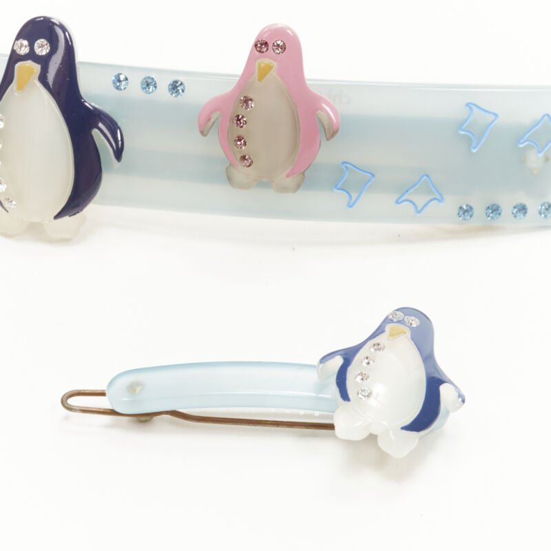 Unsigned / متعددة Penguin Hair Clips - Image 6