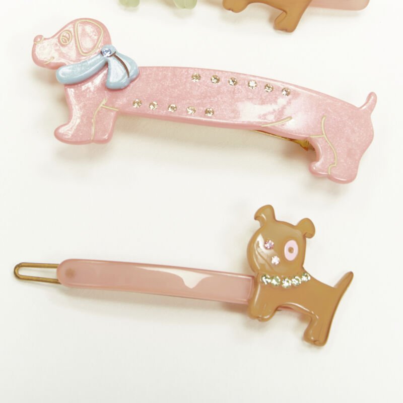 Unsigned / متعددة Dog Hair Clips - 4