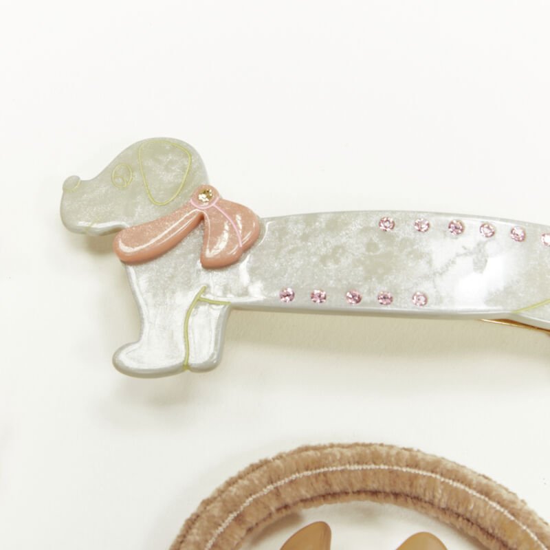 Unsigned / متعددة Dog Hair Clips - Side view