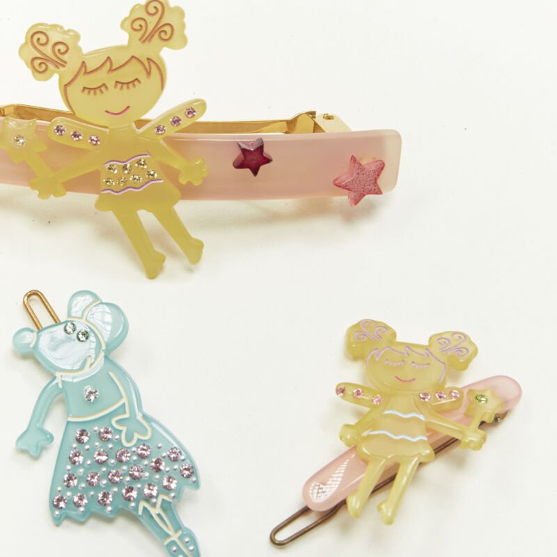 Unsigned / متعددة Fairy Hair Clips - Image 6