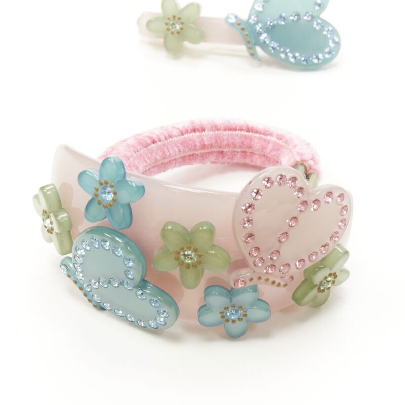 Unsigned / متعددة Floral Hair Clips - Image 6