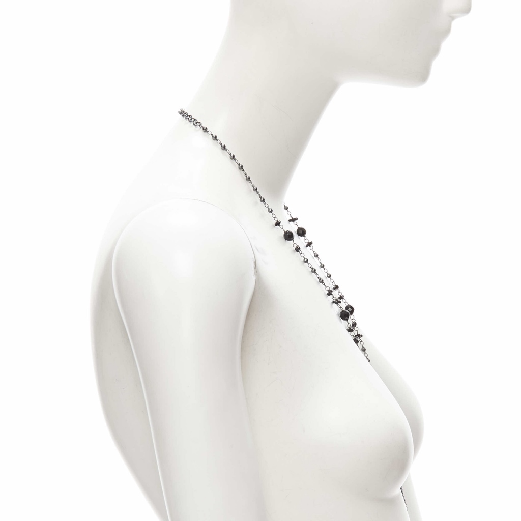 Babylone Paris Crystal Rosary Necklace - 4
