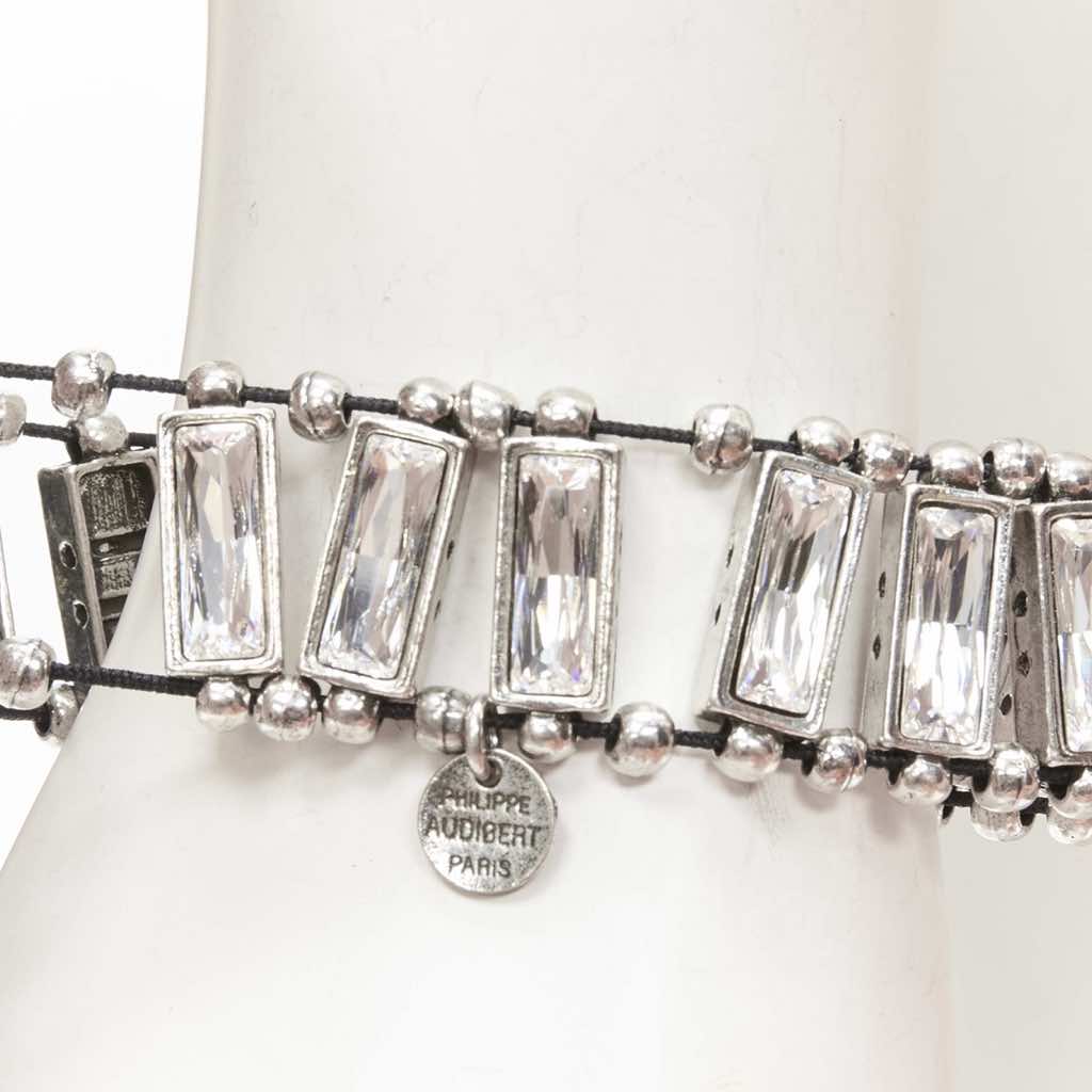 Philippe Audibert Antique Silver Bead Bracelet - Image 6