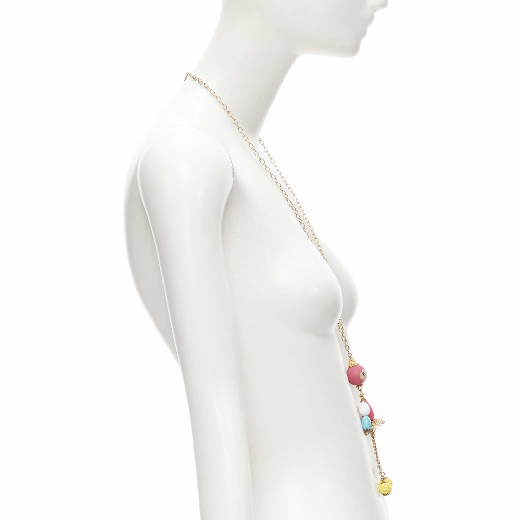 Unsigned / متعددة Puppet Charm Necklace - 4