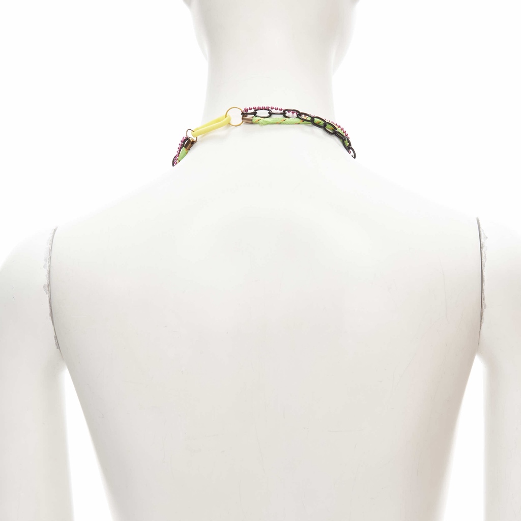 Les Nereides Gnomes Ribbon Necklace - Detail 1