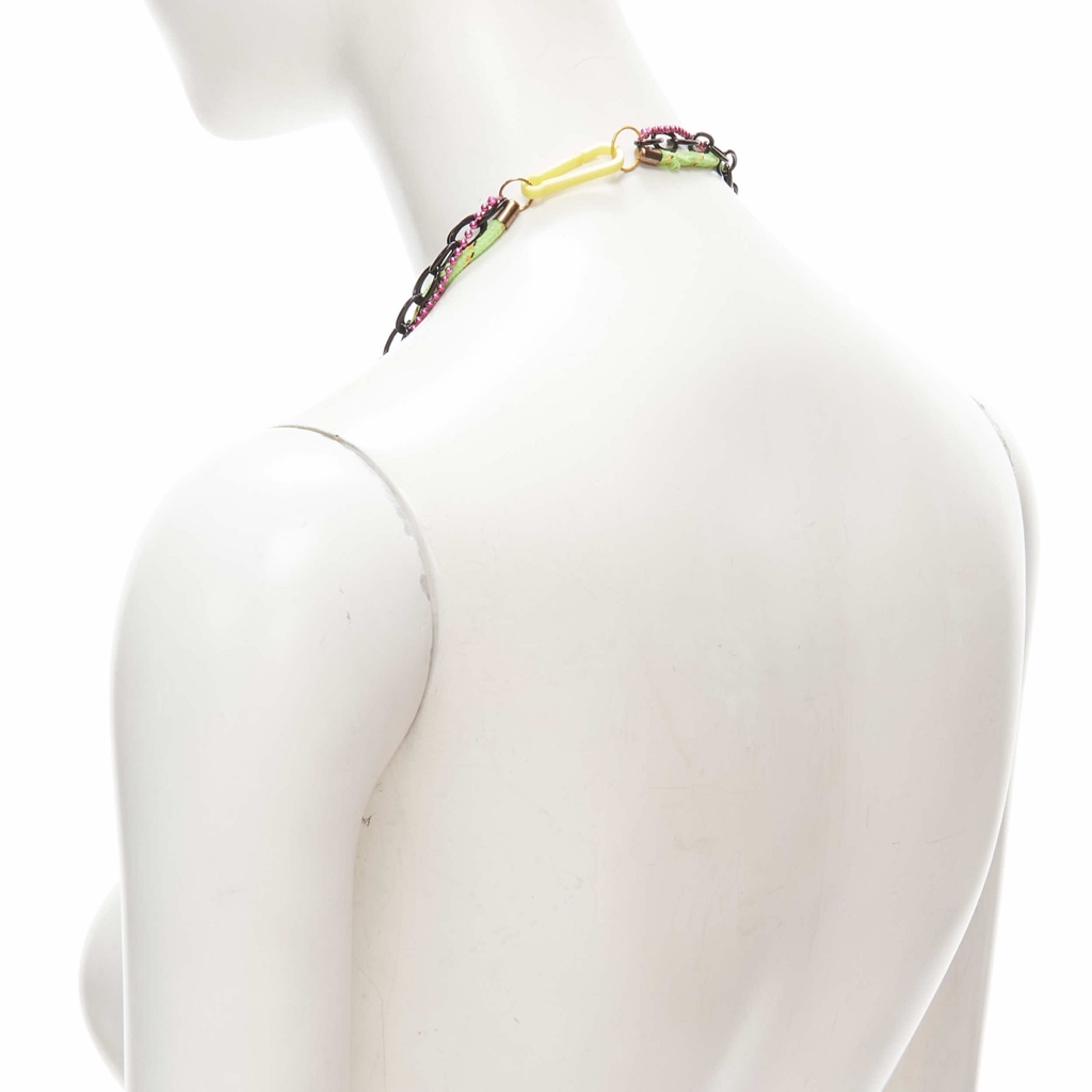 Les Nereides Gnomes Ribbon Necklace - Detail 2