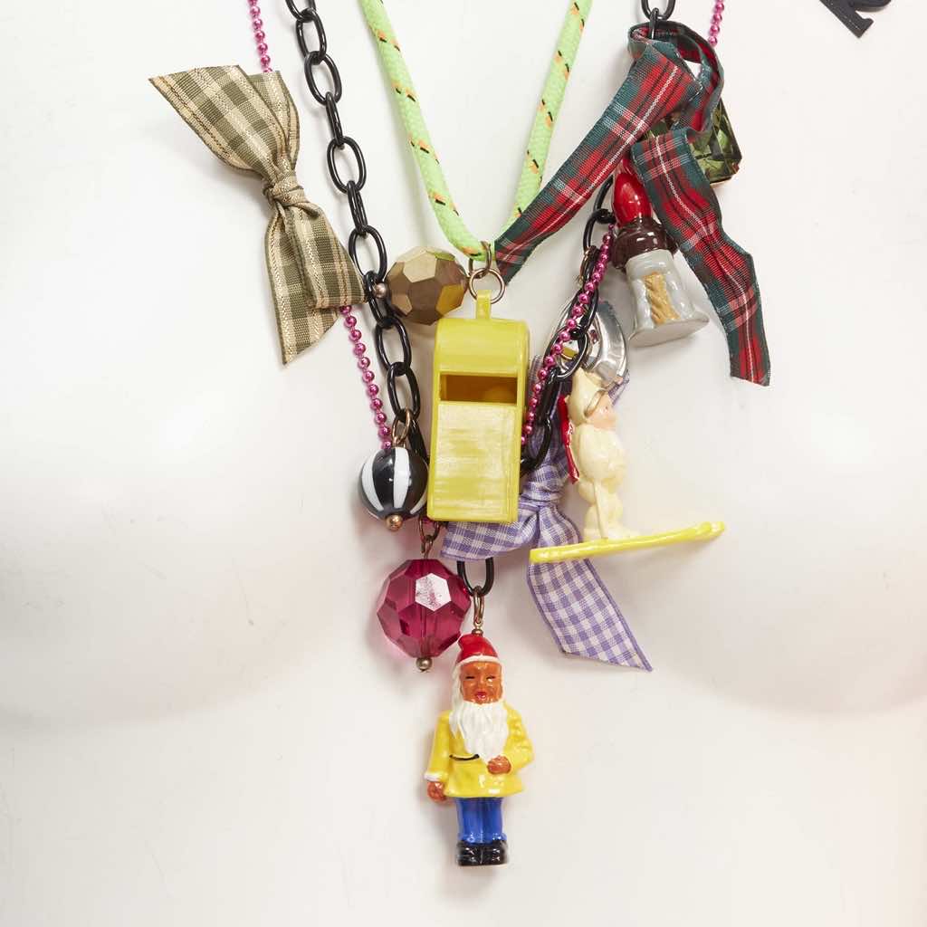 Les Nereides Gnomes Ribbon Necklace - Image 12