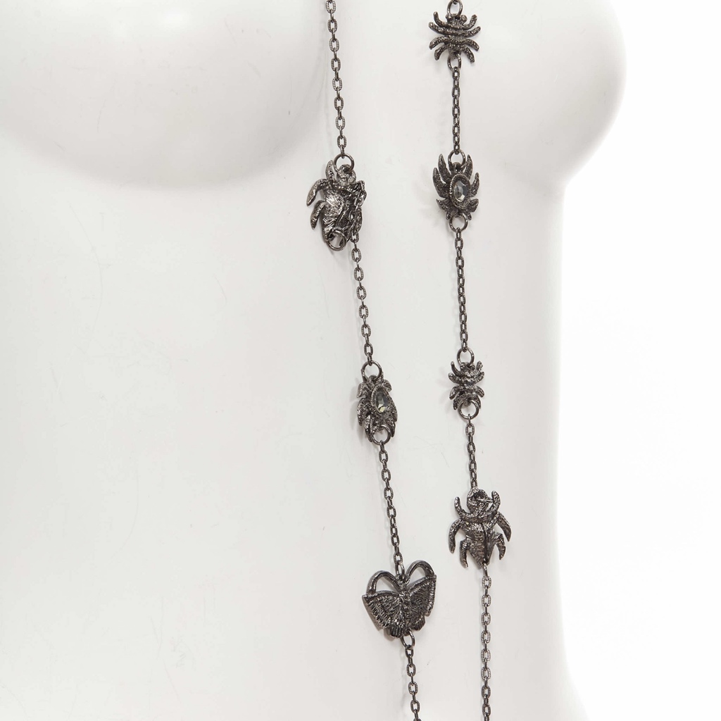 Unsigned / متعددة Spider Coin Necklace - Image 10