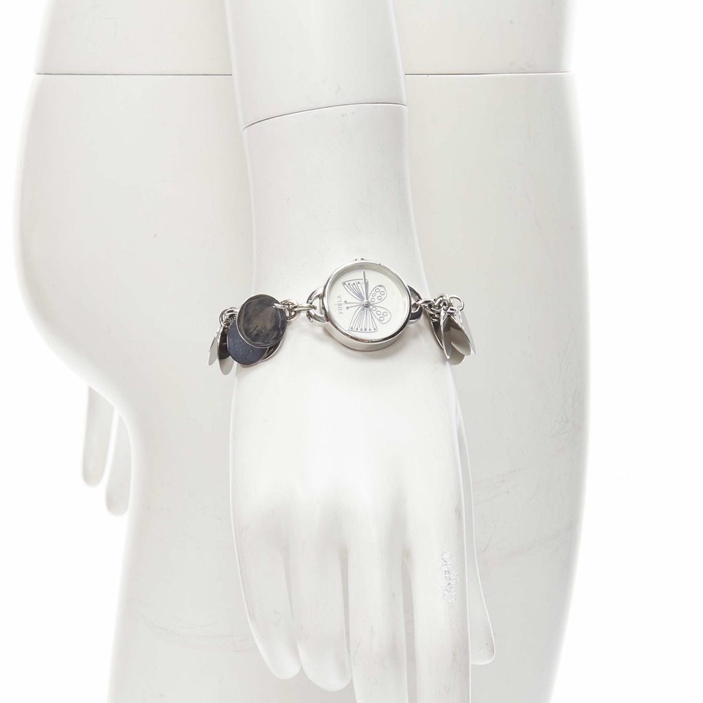 Furla Scribble Butterfly Disc Bracelet