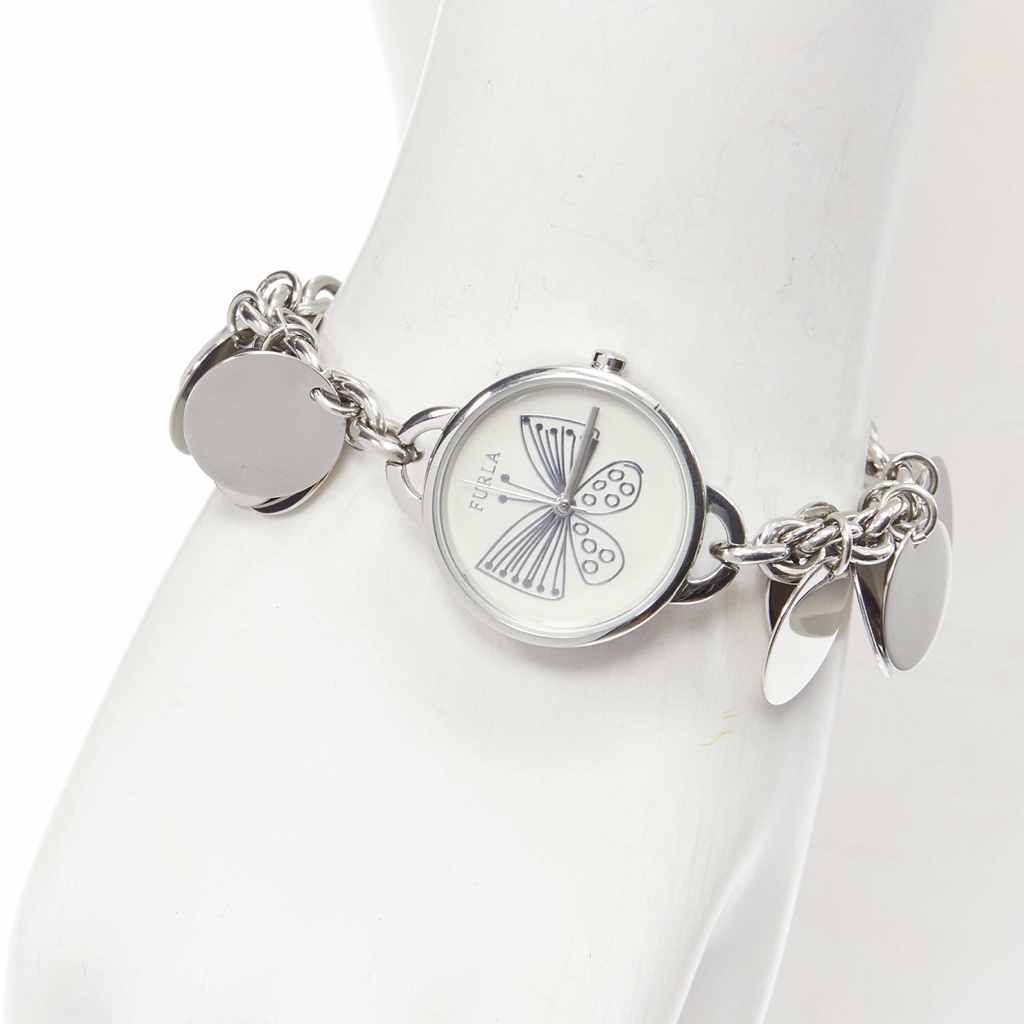 Furla Scribble Butterfly Disc Bracelet - Back view