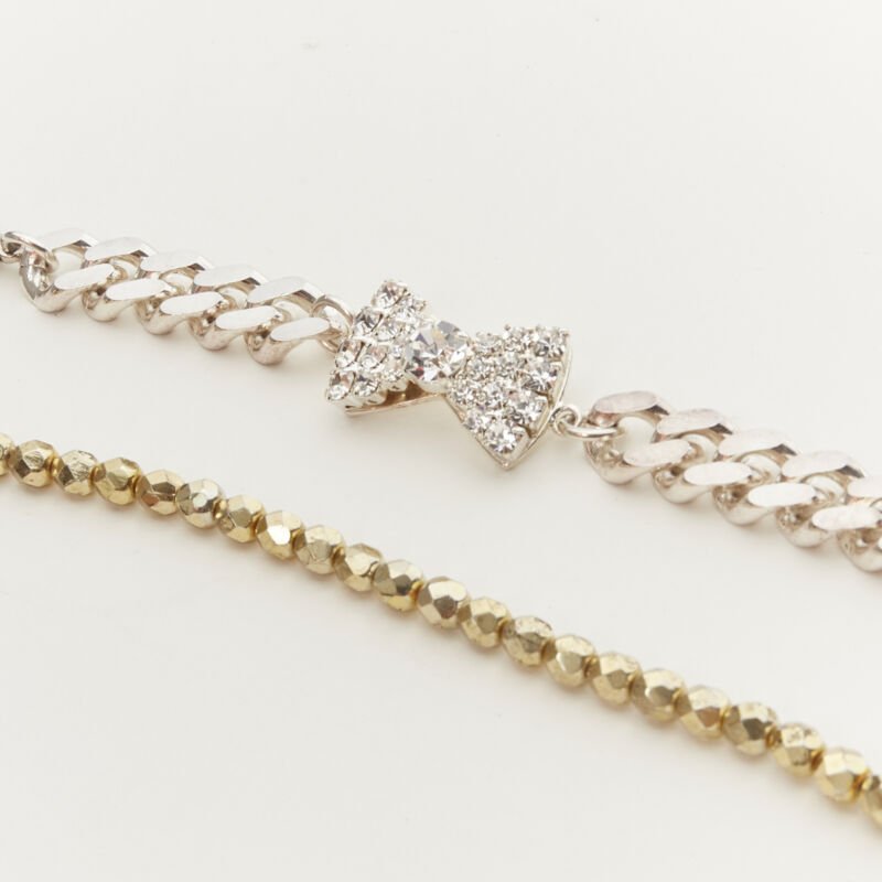 Unsigned / متعددة Chain bracelet x 2 - Back view