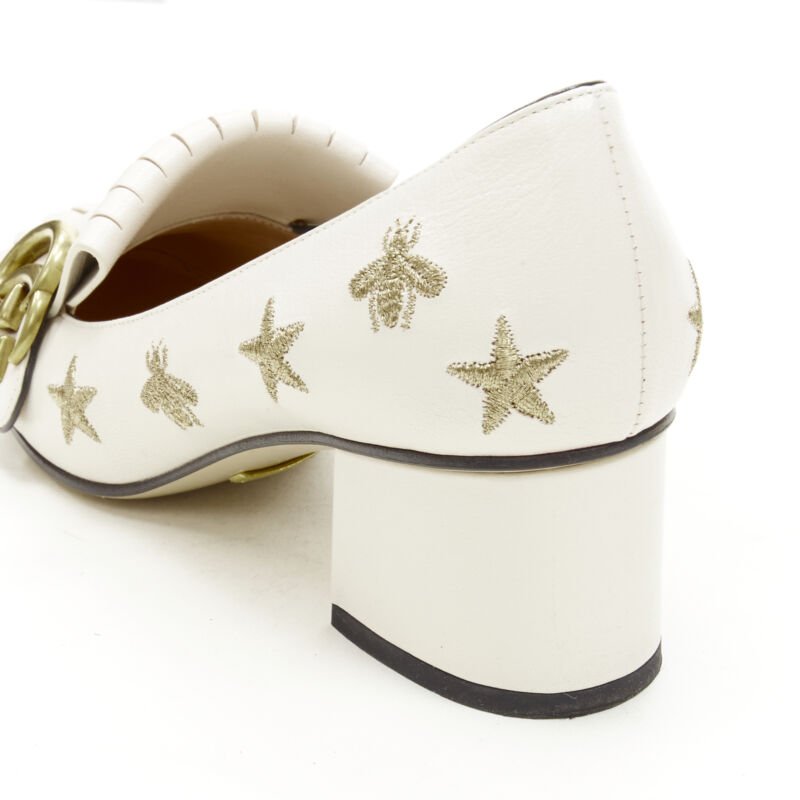 Gucci Bee Star Loafers - Image 10