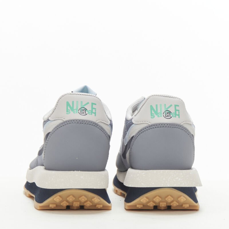 Nike Grey Navy Sneakers - Side view