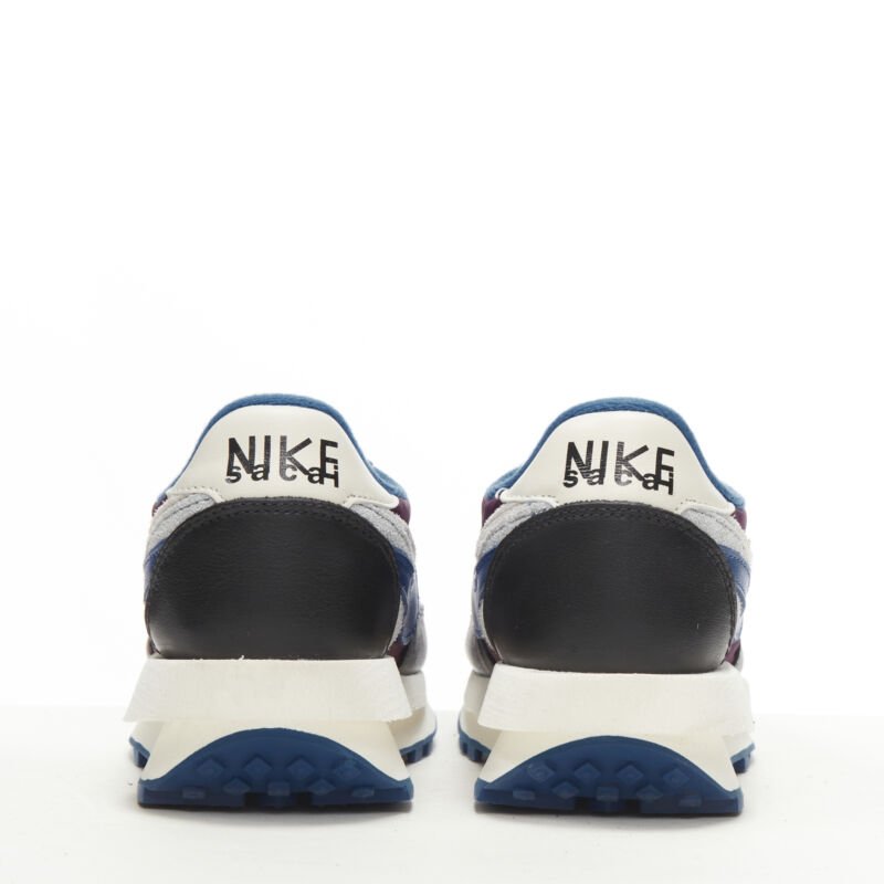 Nike Grey Purple Sneakers - Side view