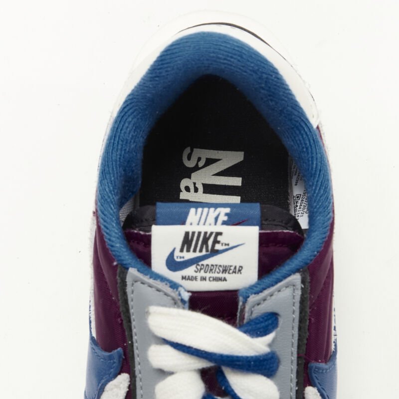 Nike Grey Purple Sneakers - Image 11