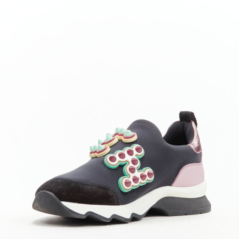 Fendi Fun Fair Sneakers - Side view