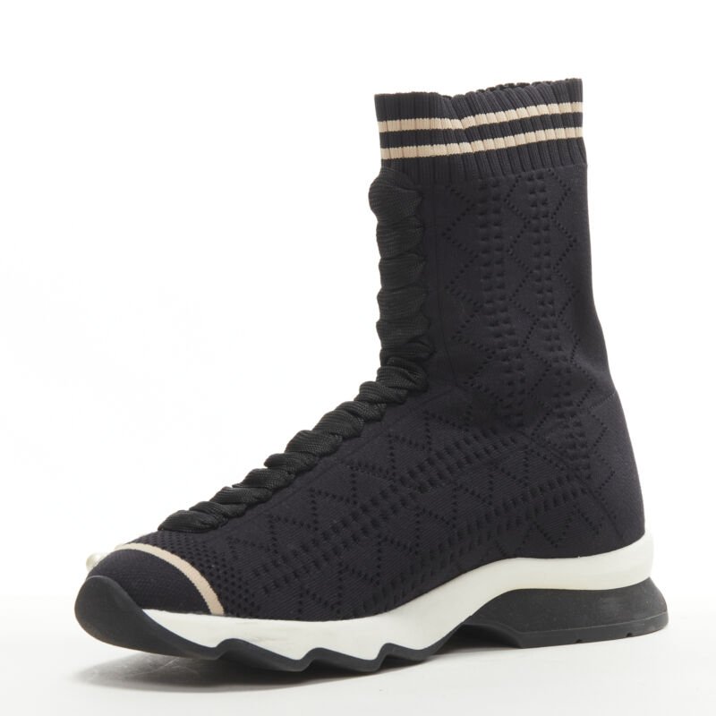 Fendi Pearl Sock Sneakers - 4