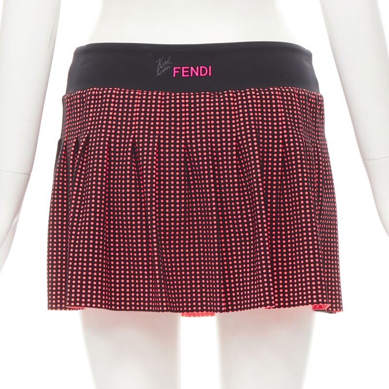Fendi Polka Dot Skirt - Side view