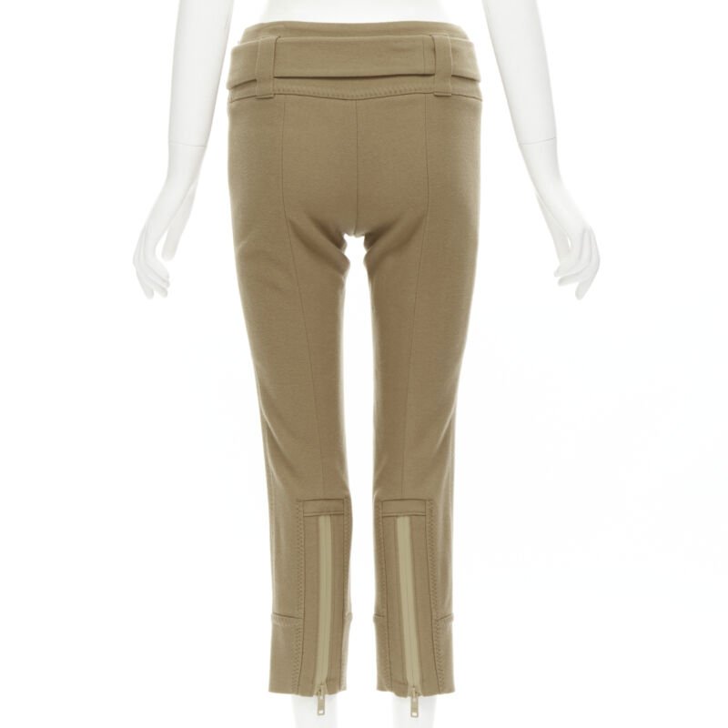 Prada Tan Cropped Pants - Side view