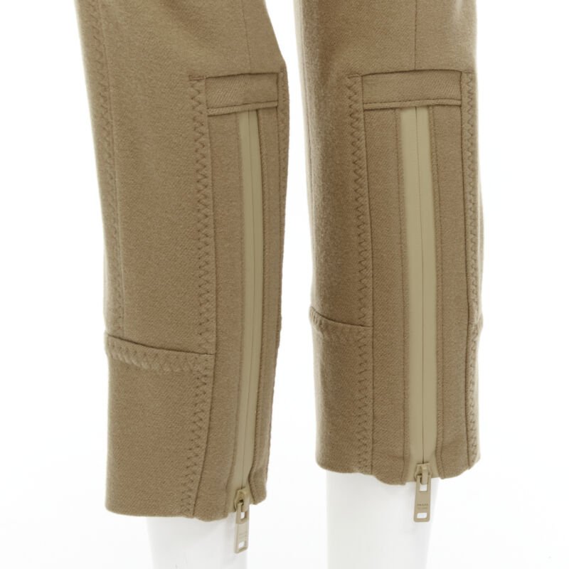 Prada Tan Cropped Pants - Detail 2