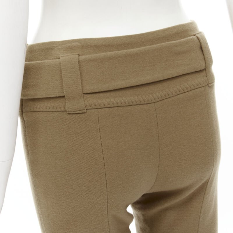 Prada Tan Cropped Pants - Image 10