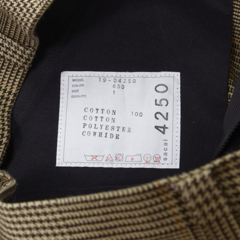 Sacai Herringbone Buckle Shorts - Image 10