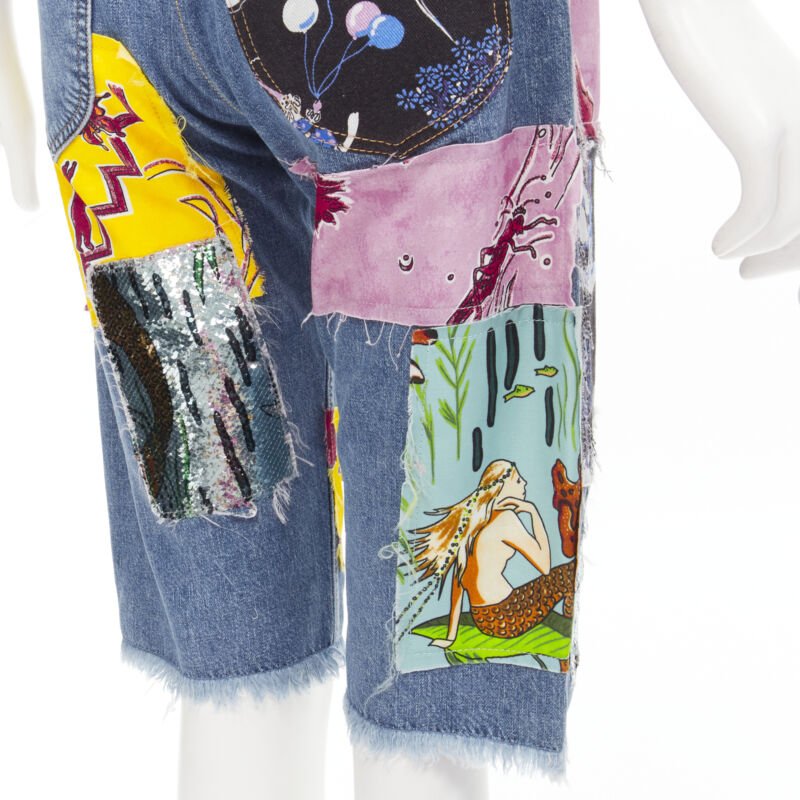 Loewe Sequins Patch Shorts - Image 11