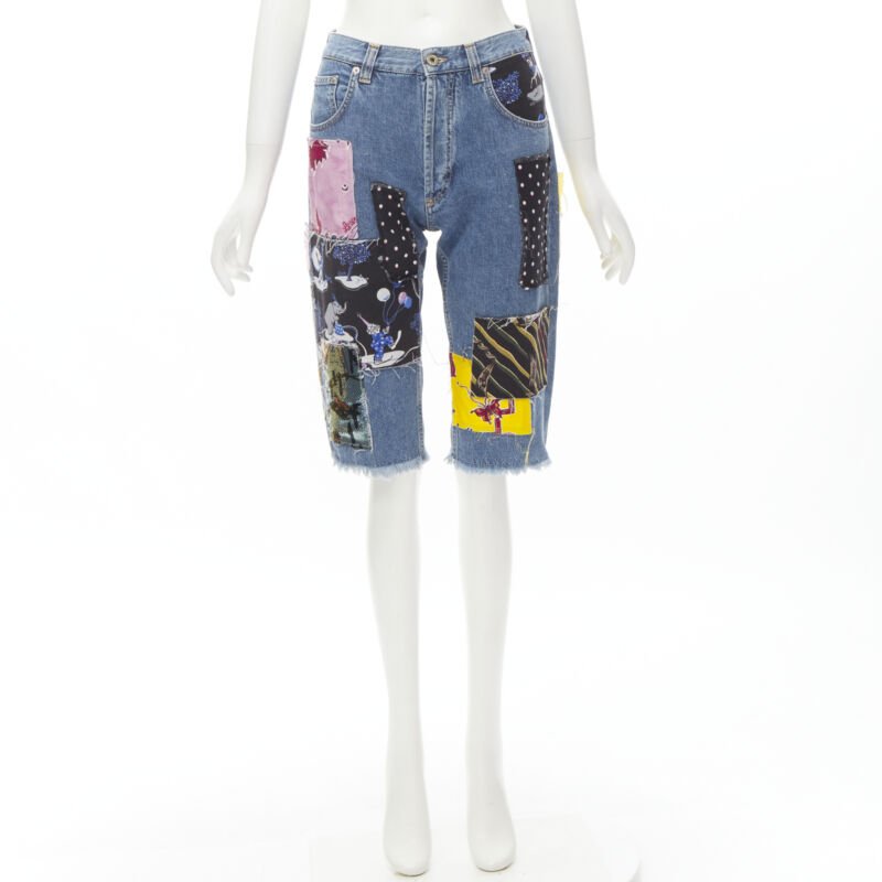 Loewe Sequins Patch Shorts - Image 13